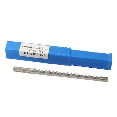 A1 دبابيس Keyway من النوع الدفعي 2-3 مم 1/16 بوصة، 1/8 بوصة، 3/32 بوصة مترية حجم فولاذ عالي السرعة لأداة آلة القطع باستخدام الحاسب الآلي الهندسة الدقيقة (3/32 بوصة أ) in Kuwait