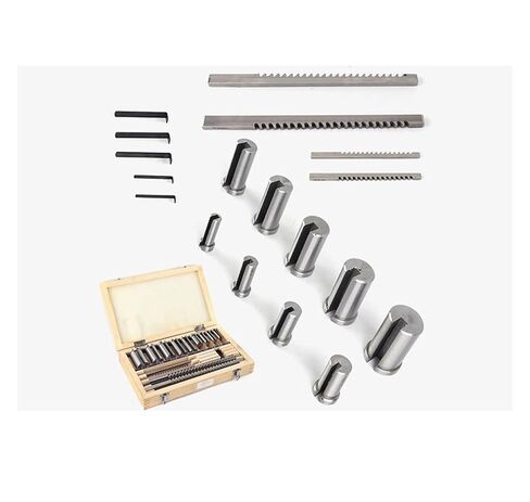 مجموعة 18 قطعة من Keyway Broach، أداة قطع التطرق بحجم بوصة عالية السرعة من الفولاذ، لمخرطة ماكينة CNC للهندسة الدقيقة in Kuwait