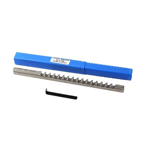Keyway Broach B 4MM 5MM Push-Type Keyway Cutting Tool High Speed Steel for CNC Machine Precision Engineering(3/16"B) in Saudi Arabia