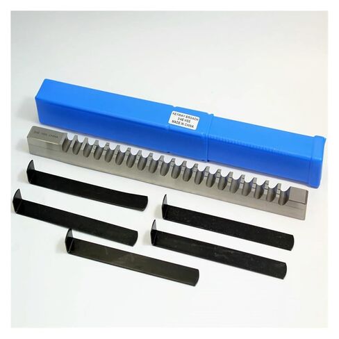 HSS Push-Type Keyway Broaches, Metric and Inch Sized High-Speed Steel Keyway Broaches for CNC Router Metalworking Precision Engineering(3/16"B) in Saudi Arabia