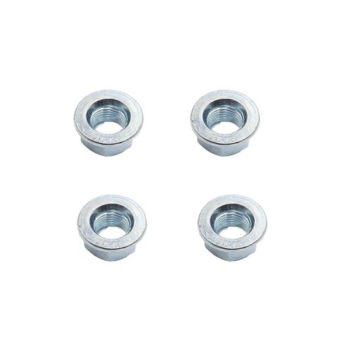 مشعب العادم M16x1.5 16 مم صامولة سداسية ذات شفة صواميل ذاتية القفل حزمة من 4 in Kuwait