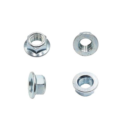 مشعب العادم M16x1.5 16 مم صامولة سداسية ذات شفة صواميل ذاتية القفل حزمة من 4 in Kuwait