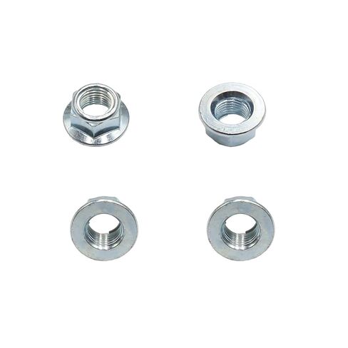 مشعب العادم M16x1.5 16 مم صامولة سداسية ذات شفة صواميل ذاتية القفل حزمة من 4 in Kuwait