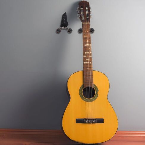 YARNOW Guitar Wall Hanger Violin Hook Morin Khuur Wall Mount Rack Ebony Finish Wood Head Style for Electric Guitar Ukulele Holder Musical Instrument Accessory in Kuwait