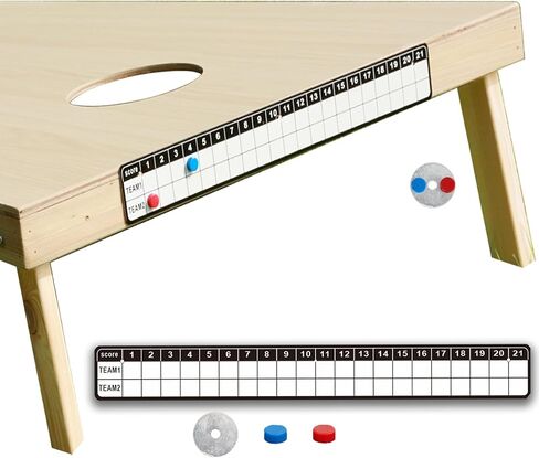 Cornhole Scoreboard Tracker Steel Score Keeper: لوحات تسجيل متينة لثقب الذرة لسهولة تتبع النتائج، ألعاب ثقب الذرة، لعبة رمي الكرة، لعبة رمي السهام البوب، لعبة السهام البوب in Kuwait