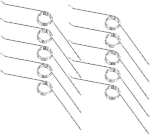 10-Pack Trash can Lid Springs Replacement Tiny Torsional Springs Easy Install Durable Garbage Bin Lid Repair Parts for Various Waste Bins in Kuwait