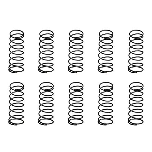 DTGN 1.2x18x50mm(DxODxL) زنبرك ضغط - 20 عبوة - جيد للآلات - زنبرك تمديد فولاذي - أسود in Kuwait