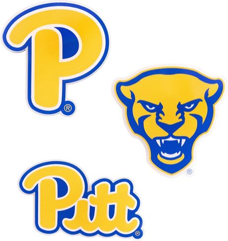 Desert Cactus University of Pittsburgh Acrylic Magnet 3 Pack Pitt Panthers Decorative Design Officially Licensed (Magnet Set A) in Kuwait