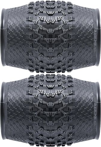 2 PCS 24x2.10 Bike Tires, Durable Folding 24 Inch 54-507 24x2.10 Mountain Bicycle Tires, Replacement Bike Tires for Mountain MTB Off-Road Bicycle, Clincher（M-043） in Kuwait