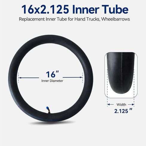 أنبوب دراجة 2-Pack 16x2.125 أنبوب داخلي 16x2.125 أنبوب 16x1.75 16x1.95 | عازمة صمام الجذعية in Kuwait