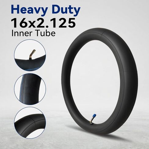 أنبوب دراجة 2-Pack 16x2.125 أنبوب داخلي 16x2.125 أنبوب 16x1.75 16x1.95 | عازمة صمام الجذعية in Kuwait