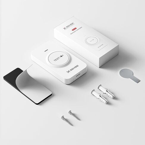 X-Sense Remote Controller RC01 with Replaceable Battery, Compatible with X-Sense Wireless Smoke Alarms, Remote Testing, Locating, and Silencing of Interconnected Alarms in Kuwait