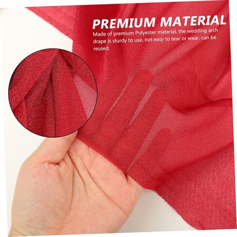 Alipis Wedding Arch Drapes Sheer Backdrop Curtain for Ceremony Elegant Draping Fabric for Weddings Engagements and Parties Versatile Drape for Ceiling and Arch Decor in Kuwait