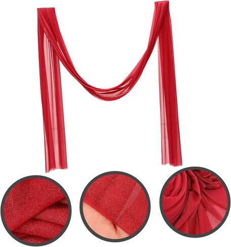 Alipis Wedding Arch Drapes Sheer Backdrop Curtain for Ceremony Elegant Draping Fabric for Weddings Engagements and Parties Versatile Drape for Ceiling and Arch Decor in Kuwait