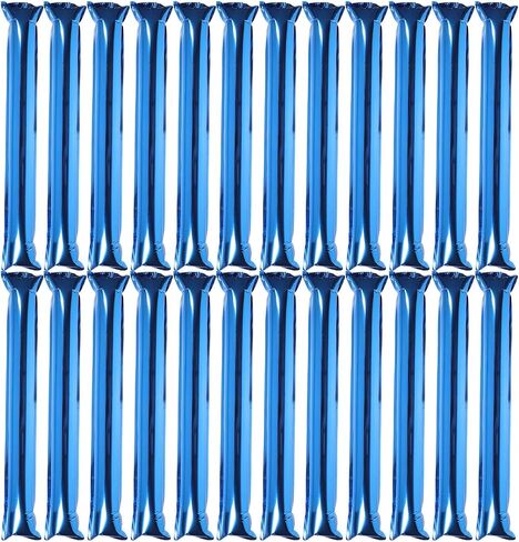 UPKOCH 24 Pcs Sticks Inflatable Cheering Sticks Noise Makers for Sports Concerts Parties Blue in Kuwait