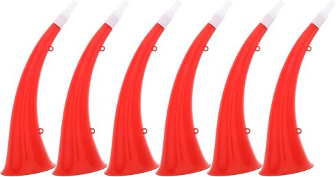YARNOW Cheering Horn Noise Makers - 9.5 Inch Football Soccer Stadium Trumpets - Blue Game Day Plastic Trumpet Toy - Noisemaker Horn - Cheering Supplies for Sport in Kuwait