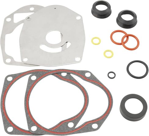 43026Q02 مجموعة خدمة المكره الخارجية المتوافقة مع Mercury Marine 60 65 70 75 80 90 100 115 125 200 225 250 HP 2 السكتة الدماغية نموذج المحركات مضخة المياه 8M0025709 in Kuwait