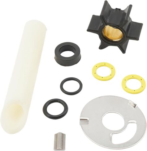 43026Q02 مجموعة خدمة المكره الخارجية المتوافقة مع Mercury Marine 60 65 70 75 80 90 100 115 125 200 225 250 HP 2 السكتة الدماغية نموذج المحركات مضخة المياه 8M0025709 in Kuwait