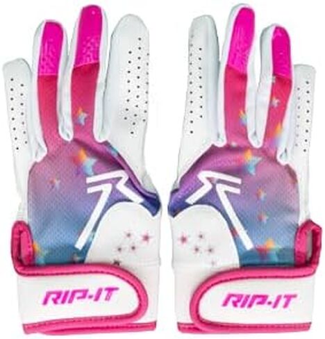 RIP-IT Girls Play Ball Starlight Softball Batting Glove I Size S/M in Kuwait
