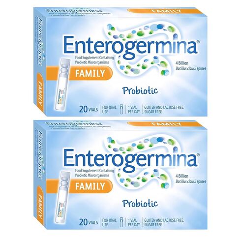 EnterogerminaAdult (40 قارورة)، عبوتين، جاهز للاستخدام للبالغين والعائلة in Kuwait