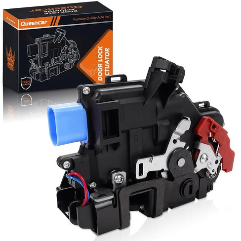 Power Door Lock Latch Actuator Compatible with 2002-2009 Phaeton 2002-2010 Cayenne 7 Pin Rear Right Passenger Side 7L0839016D 3D4839016A in Kuwait