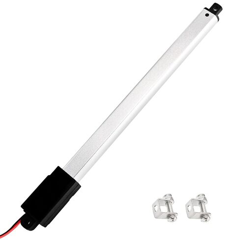 12V Mini Linear Actuator - 6" Stroke, 7.2lbs/32N, 1.2"/s High Speed, IP54 Electric Micro Linear Actuator with Mounting Brackets, Lightweight 0.185lbs, for Cabinets, Robotics, Home Automation in Kuwait