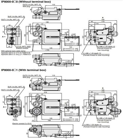 Positioner IP8000 IP8100 IP8000-030 IP8100-030 IP8000-031 IP8100-031 IP8100-030-H-X14 IP8100-031-J IP8000-021(IP8000-030-X14) in Kuwait