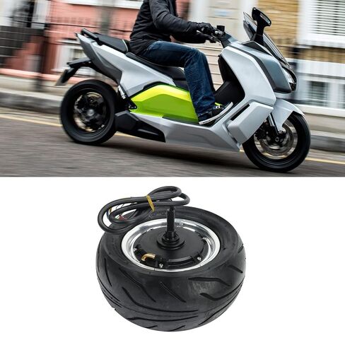محرك محور العجلة الكهربائي 12 بوصة، 500W5000W 1850 دورة في الدقيقة، سرعة عالية، تصميم، مادة للدراجات النارية الكهربائية in Kuwait