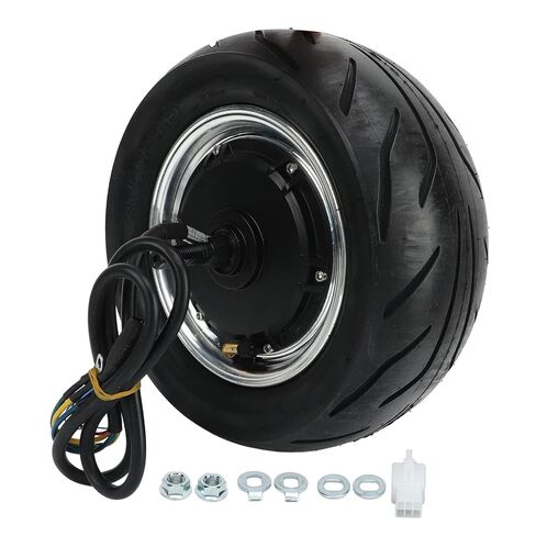 محرك محور العجلة الكهربائي 12 بوصة، 500W5000W 1850 دورة في الدقيقة، سرعة عالية، تصميم، مادة للدراجات النارية الكهربائية in Kuwait
