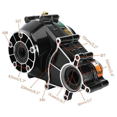 72V 1500W Brushless Differential Motor with Gearbox Transmission 4900RPM DC Electric Motor for Go Kart ATV Golf Cart Buggy Quad Trike 4 Wheeler Electric Vehicle Rear Axle Drive System in Kuwait