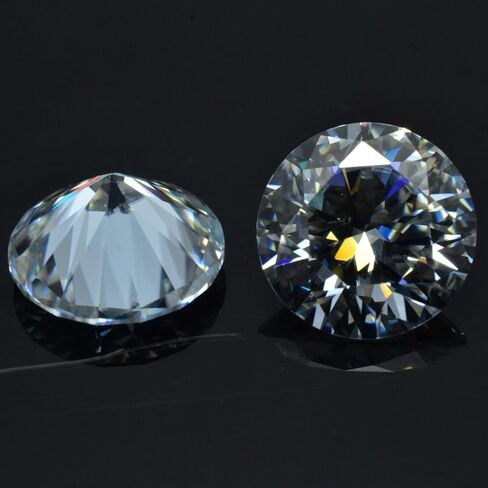 Lab Grown Diamonds DEF, SI Round Cut HPHT/CVD 4 MM size Certified 2 Stone in Kuwait