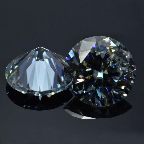 Lab Grown Diamonds DEF, SI Round Cut HPHT/CVD 4 MM size Certified 2 Stone in Kuwait