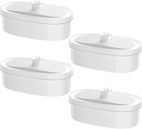 4 Pack WD-PF-01A Plus Replacement Filter for All Water-Drop Pitcher Filtration System, Compatible with Water-Drop WD-PF-01A Plus, Reduces PFOA/PFOS, Chlorine, Last Up to 3 Months or 200 Gallons, White in Kuwait