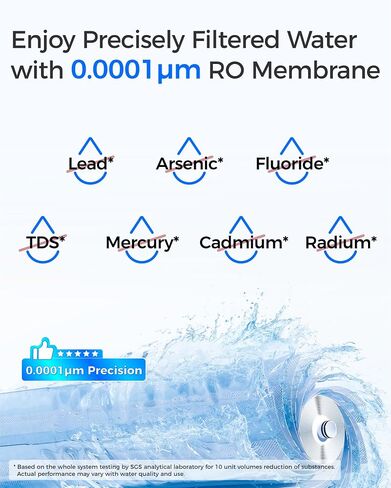 فلتر التناضح العكسي Waterdrop G2MRO، بديل لنظام التناضح العكسي G2 وG2MNR، عمر عامين in Kuwait
