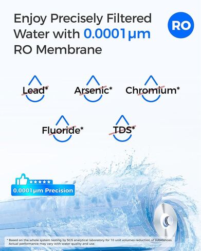 فلتر Waterdrop G3-CFCBRO، بديل لنظام التناضح العكسي Waterdrop G3-W 400 GPD، حزمة من 1 G3-N1CF، 1 G3-N3CB، و1 فلتر مجموعة G3-N2RO in Kuwait