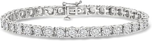 Ross-Simons 5.00 ct. t.w. Diamond Tennis Bracelet in Sterling Silver in Saudi Arabia