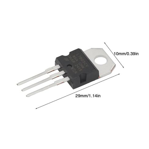 30 قطعة L7805CV IC ثلاثة محطات الجهد المنظم 5 فولت 1.2A إدارة الطاقة رقاقة TO-220 من خلال ثقب in Kuwait