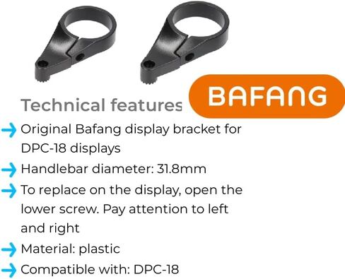 Bafang محرك مركزي رمز متر BBS عرض قوس Pare حامل دعم مناسب لـ DPC18 DPC181 DPC190 DPC191 صامولة بلاستيكية متكاملة أصلية in Kuwait