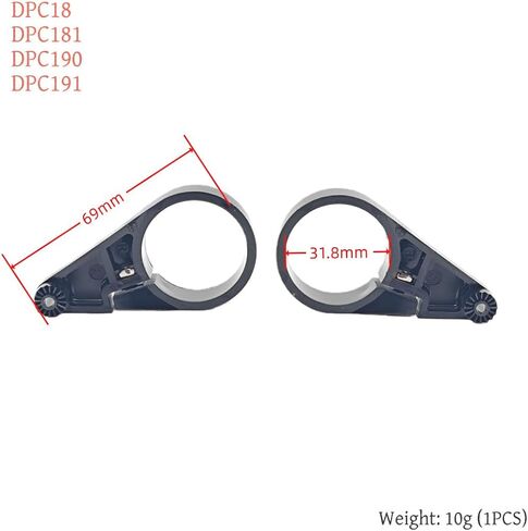 Bafang محرك مركزي رمز متر BBS عرض قوس Pare حامل دعم مناسب لـ DPC18 DPC181 DPC190 DPC191 صامولة بلاستيكية متكاملة أصلية in Kuwait