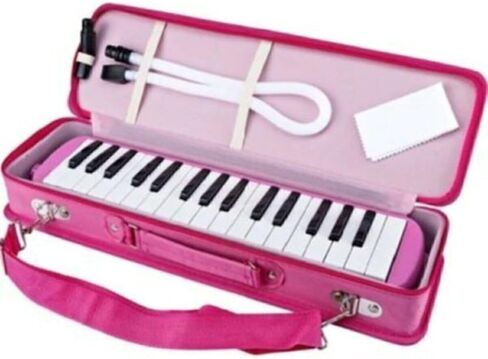 Melodica 32-Key Purple with Air Hose Keyboard Wind Instrument for Music Education - Purple in Kuwait