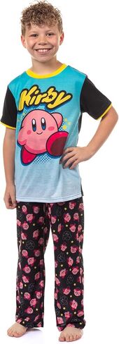 مجموعة بيجامة الشباب الشخصية المفضلة من Bioworld Kirby in Kuwait