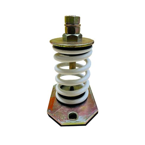 Easyflex Open Spring Mount Isolator, 352 lbs Capacity, 1" Deflection (White, Pack of 4) Total Load 1408 lbs in Kuwait