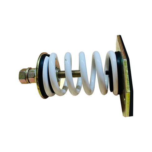 Easyflex Open Spring Mount Isolator, 352 lbs Capacity, 1" Deflection (White, Pack of 4) Total Load 1408 lbs in Kuwait