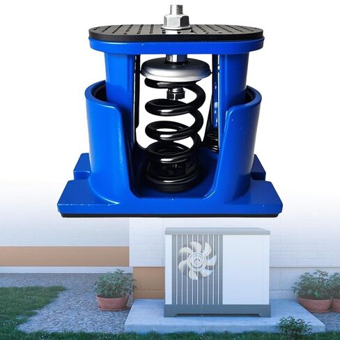 Milageto Spring Vibration Isolator Shock Absorber,Sturdy,Metal,Anti Vibration Damper Floor Mount for Accessory Spare Parts in Kuwait