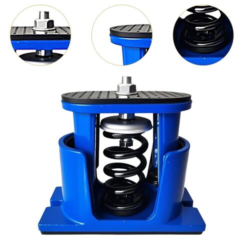 Milageto Spring Vibration Isolator Shock Absorber,Sturdy,Metal,Anti Vibration Damper Floor Mount for Accessory Spare Parts in Kuwait