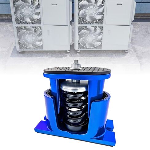 Milageto Spring Vibration Isolator Shock Absorber,Sturdy,Metal,Anti Vibration Damper Floor Mount for Accessory Spare Parts in Kuwait