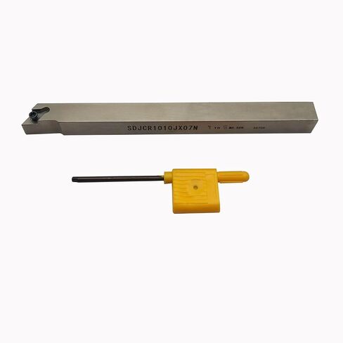 3/8,1/2 Shank Turing Tool Holder Boring Bars SDJCR Right Hand Indexable Lather Tools for Boring Insert CCGT06 Designed for demanding Products (SDJCR1010JX07) in Kuwait
