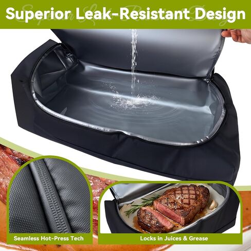 Birthday Gift for Men Him Who Have Everything, Fathers Day Dad Gifts from Daughter Son, for Husband, BBQ Blanket for Resting Meat, Insulated Meat Resting Bag for Brisket,Turkey in Kuwait