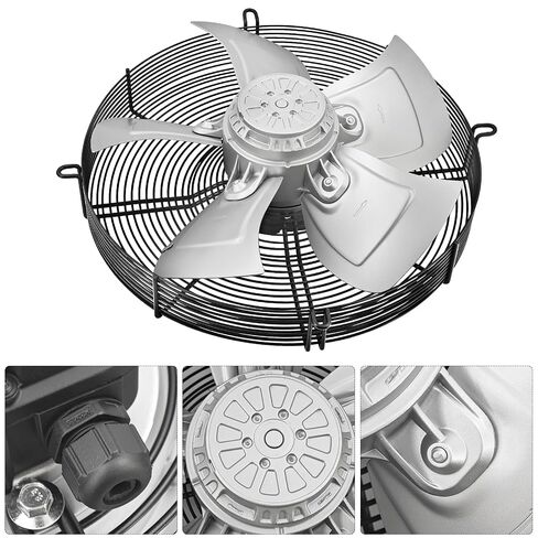 FL050-VDK.4I.V5S Cooling Fan Fits for ZIEHL-ABEGG, 1340/1030rpm 400/460V 50/60Hz, 3 Phase FL050VDK.4I.V5S Industrial Fan in Kuwait