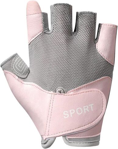 Workout Gloves for Women Men - Half Finger Gym Gloves Weight-Lifting Gloves in Kuwait